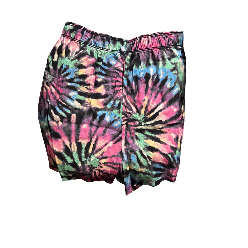 Victoria secret tie Dye Sleep Lounge Shorts multicolor‎ elastic waist XXL